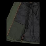 CMP mens winter sports jacket with hood, insulated, green (34K0167/F905) - Image 6