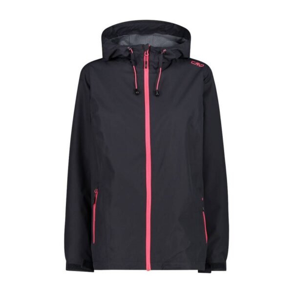 CMP Woman Jacket Fix Hood Black (39X6636-01UE)