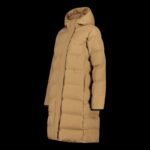 CMP womens long hooded jacket, winter waterproof, insulated, beige (34K0096/P814) - Image 7