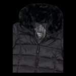 CMP womens winter jacket with hood, sports, insulated, black (34K0036F/U901) - Image 2