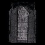 CMP womens winter jacket with hood, sports, insulated, black (34K0036F/U901) - Image 6