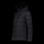 CMP womens winter jacket with hood, sports, insulated, black (34K0036F/U901) - Image 7