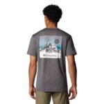 Columbia Kwick Hike Back Graphic SS Tee 2071754014 Black L - Image 3