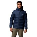 Columbia Lake 22 II Down Hooded Jacket 2086294464 Navy Blue L