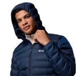 Columbia Lake 22 II Down Hooded Jacket 2086294464 Navy Blue L - Image 4