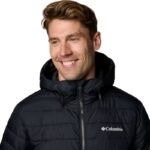 Columbia Powder Lite II Hooded Jacket 2086944010 Black L - Image 4