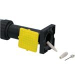 Dunlop Foot Bicycle Pump with Gauge 175416 - Image 3