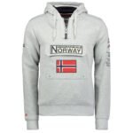 Geographical Norway 3/4 Gymclass sweatshirt 100 M WU4184H/GN B-Grey
