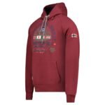 Geographical Norway DB 100 M sweatshirt WZ3006H/GN-Burgundy - Image 2
