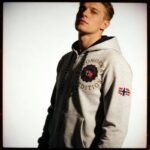 Geographical Norway Geganto Blended DB 100 M sweatshirt WZ3027H/GN-Blended Gray - Image 7