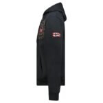 Geographical Norway Geganto DB 100 M sweatshirt WZ3024H/GN-Black - Image 3