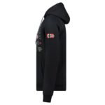 Geographical Norway Gexpe DB 100 M sweatshirt WZ3003H/GN-Black - Image 3