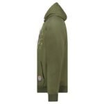 Geographical Norway Giger DB 100 M sweatshirt WZ3049H/GN-Kaki - Image 4