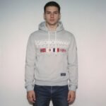 Geographical Norway Great Blended DB 317 M sweatshirt WY8612H/GN-Blended Gray - Image 3