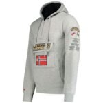 Geographical Norway Gymclass EO DB 100 M sweatshirt WU6620H/GNO-Blended Gray - Image 2