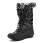 Geographical Norway Jenny Black Winter Boots - Image 4