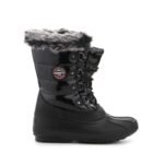 Geographical Norway Jenny Black Winter Boots - Image 7