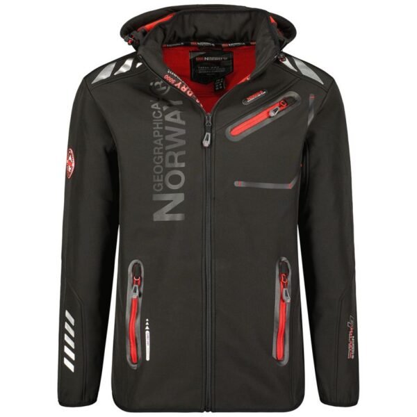 Geographical Norway Softshell Jacket Royaute DB 068 M WY2000H/GN/Black / Red