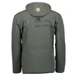 Geographical Norway Softshell Jacket Royaute DB 068 M WY8027H/GN/Dark Gray / Orange - Image 4