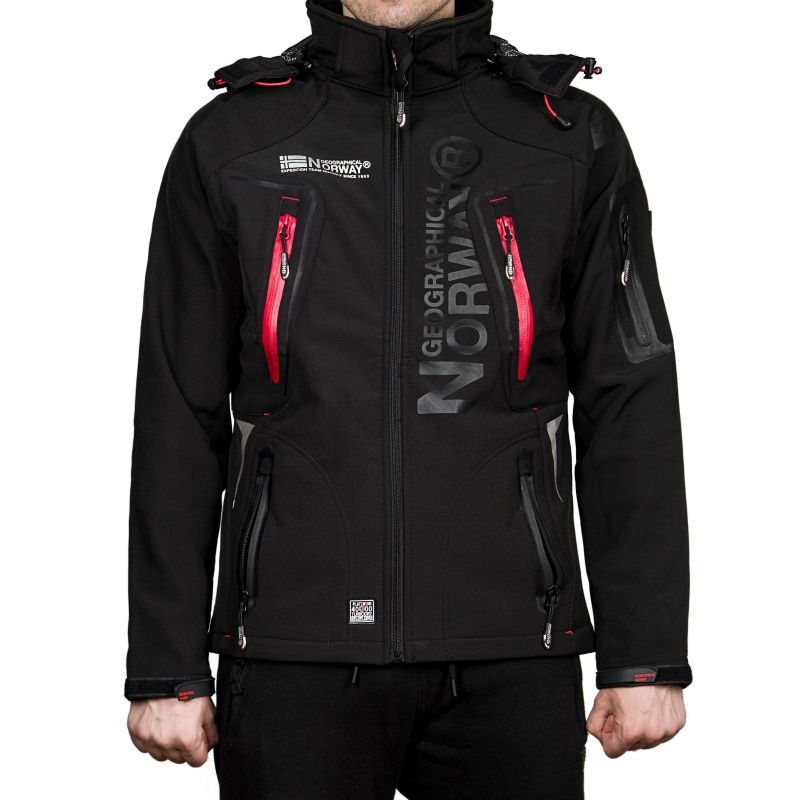 lupin-wear-ca-geographical-norway-techno-softshell-m-wu6068-gn-black-jacket-1158300 Geographical Norway Techno Softshell