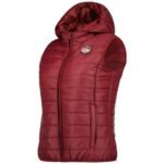 Geographical Norway Vatika Hood EO 233 Jr vest WW2008E/GNO-Burgundy - Image 2