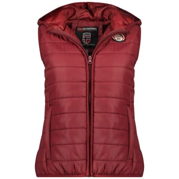 Geographical Norway Vatika Hood EO 233 Jr vest WW2008E/GNO-Burgundy