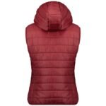 Geographical Norway Vatika Hood EO 233 Jr vest WW2008E/GNO-Burgundy - Image 4