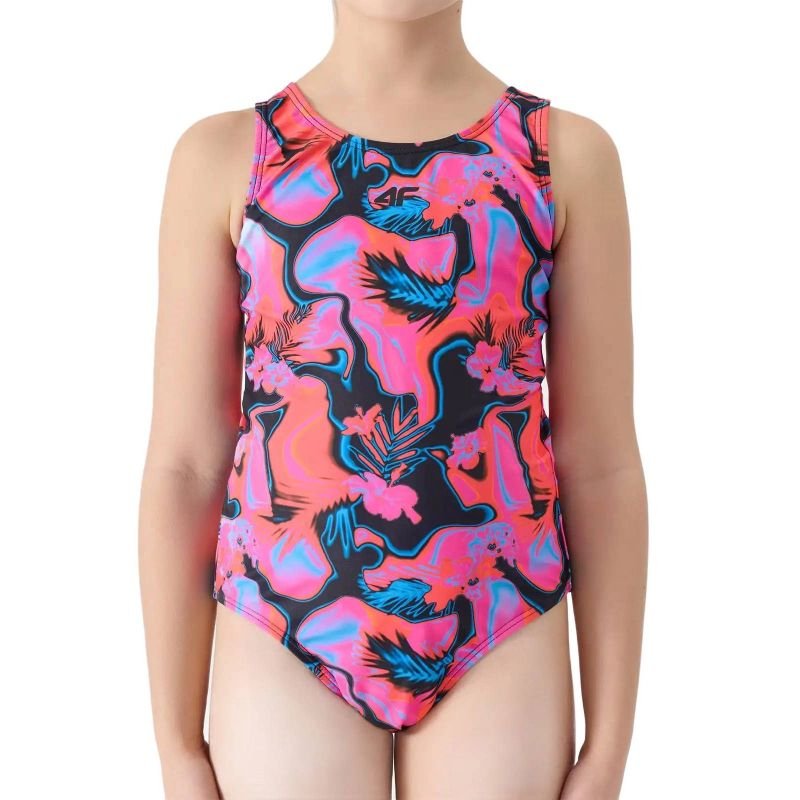lupin-wear-ca-girls-one-piece-swimsuit-4f-junior-4fjwss25uswsf093-90a-1732076 4f Girls One-Piece Swimsuit