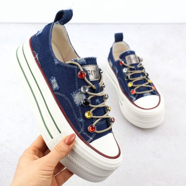 Goe denim sneakers W RR2N4103 INT2100