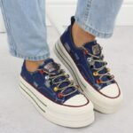 Goe denim sneakers W RR2N4103 INT2100 - Image 4