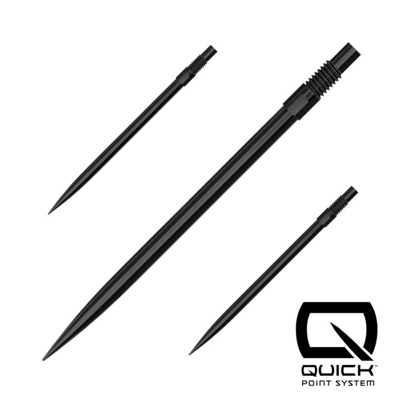 lupin-wear-ca-harrows-quick-point-black-tips-1801967 Harrows QUICK POINT Black Tips - Image 1