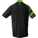 Harrows Rapide Black and Green Polo Shirt - Image 6