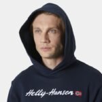 Helly Hansen Core Graphic Sweat Hoodie M 53924 596 - Image 8