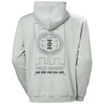 Helly Hansen Cotton Fleece Hoodie M 54158 462 - Image 6