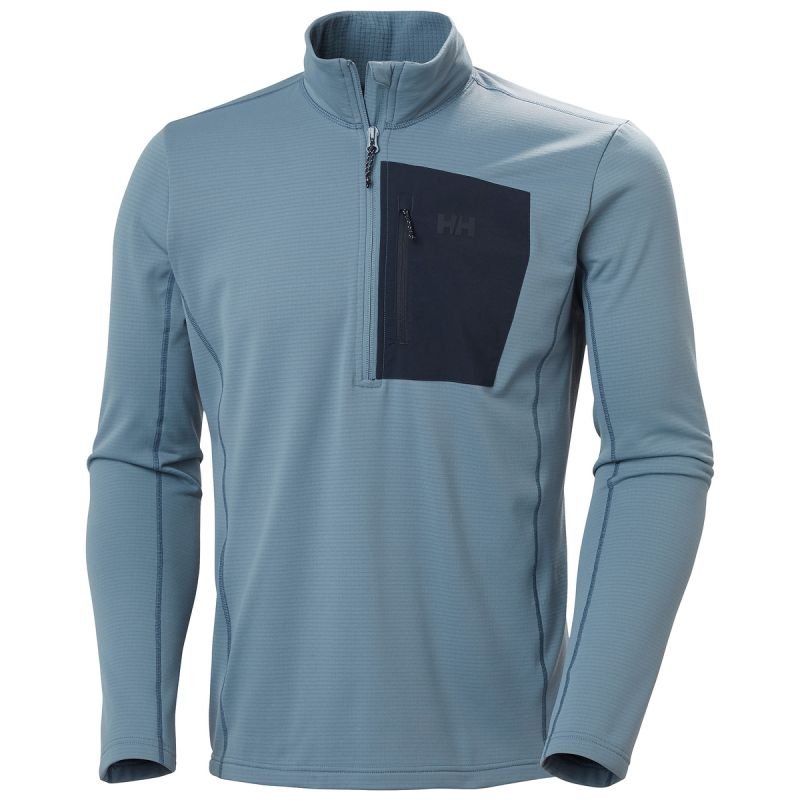 lupin-wear-ca-helly-hansen-men-s-versalite-1-2-zip-fleece-sweatshirt-49550-601-1744950 Helly Hansen Mens VERSALITE 1/2 ZIP FLEECE Sweatshirt 49550 601 - Image 1