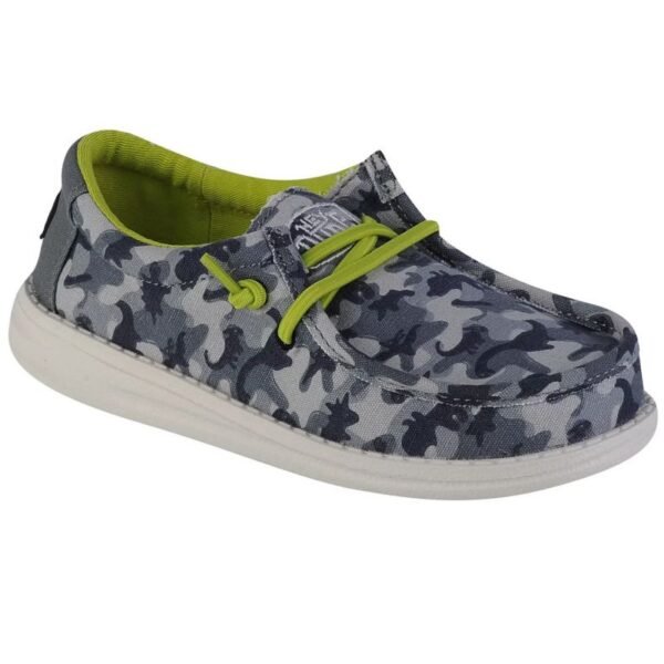 Hey Dude Wally Youth Camodino Jr 40043-425 shoes