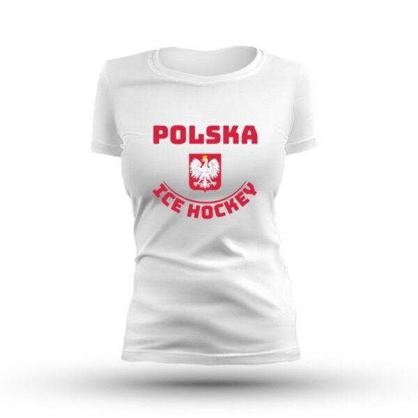 Ice Hockey Polska W SREBICEPLTS-RD-W T-shirt