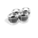 Index card rings 59x46 mm semi-transparent black - Image 2