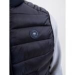 JackJones mens vest JJEBRADLEY LIGHT BODYWARMER COLLAR NOO 12280973 BLACK - Image 5
