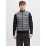 JackJones mens vest JJEBRADLEY LIGHT BODYWARMER COLLAR NOO 12280973 CASTLEROCK