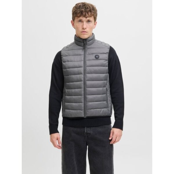 JackJones mens vest JJEBRADLEY LIGHT BODYWARMER COLLAR NOO 12280973 CASTLEROCK