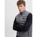 JackJones mens vest JJEBRADLEY LIGHT BODYWARMER COLLAR NOO 12280973 CASTLEROCK - Image 5
