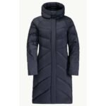 Jack Wolfskin MARIENPLATZ COAT W night blue Down Insulated womens winter jacket navy blue (1206971_1010) - Image 2