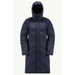 Jack Wolfskin MARIENPLATZ COAT W night blue Down Insulated womens winter jacket navy blue (1206971_1010)