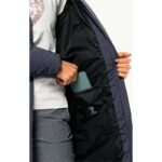 Jack Wolfskin MARIENPLATZ COAT W night blue Down Insulated womens winter jacket navy blue (1206971_1010) - Image 6