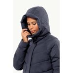 Jack Wolfskin MARIENPLATZ COAT W night blue Down Insulated womens winter jacket navy blue (1206971_1010) - Image 7