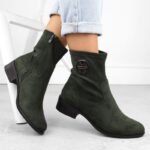 Jezzi W Suede Ankle Boots ASA198-28 JEZ432B - Image 2