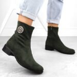 Jezzi W Suede Ankle Boots ASA198-28 JEZ432B - Image 3