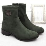 Jezzi W Suede Ankle Boots ASA198-28 JEZ432B - Image 6