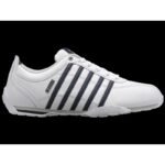 K-Swiss Arvee 1.5 mens sports shoes leather ankle sneakers classic white (02453-900-M) - Image 8
